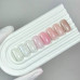 NAILSOFTHEDAY Cover base NEW 27 - półprzezroczysta różowa baza ze srebrną drobinką, 10 ml